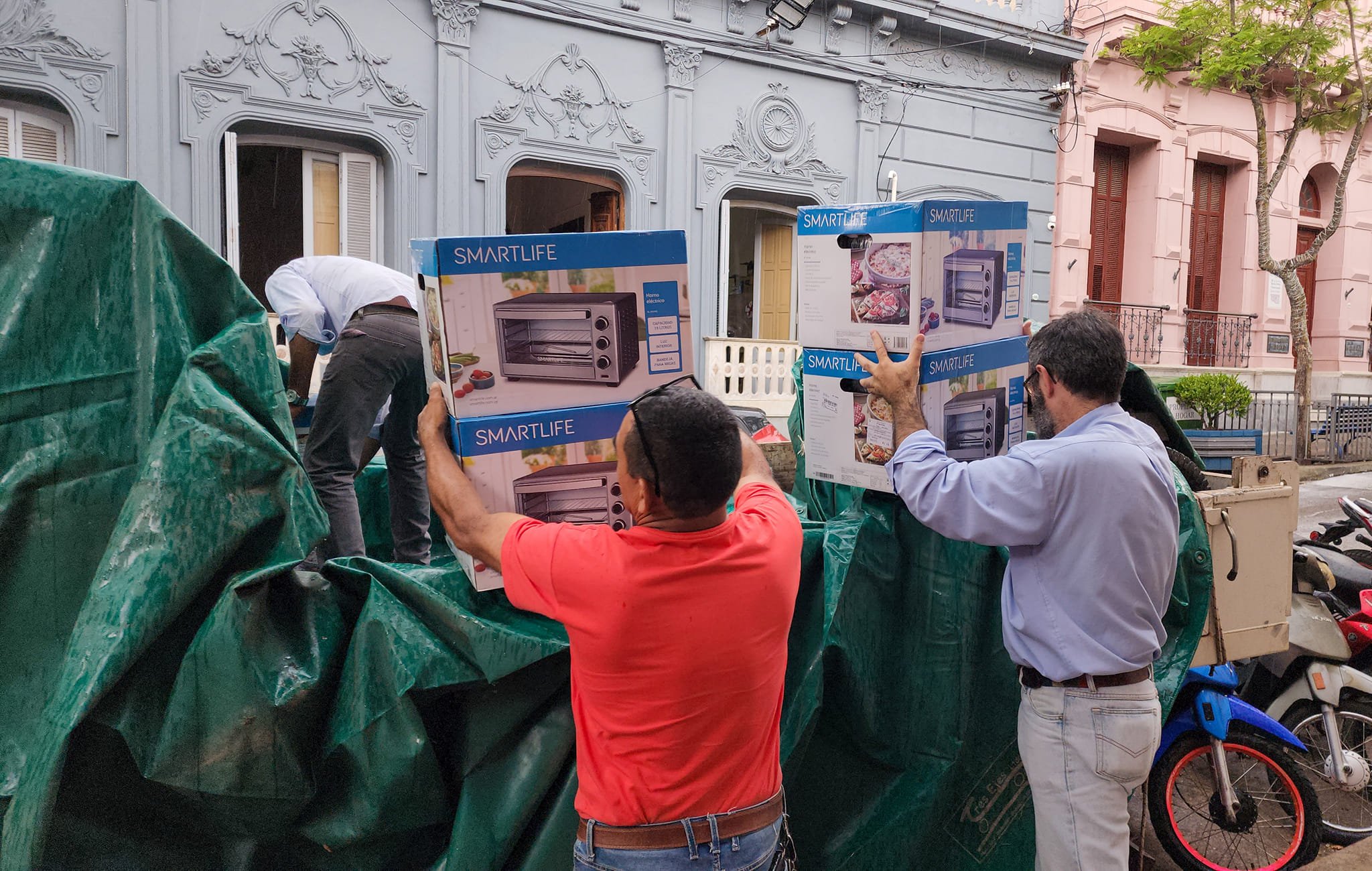 Intendencia concretó un nuevo envío de electrodomésticos para los